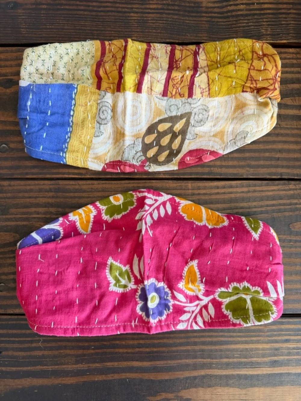 ✨ Gorgeous Handmade Kantha Headband Set ✨